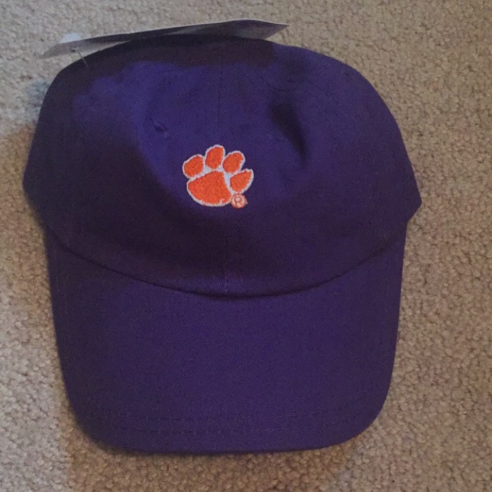 Clemson infant hat